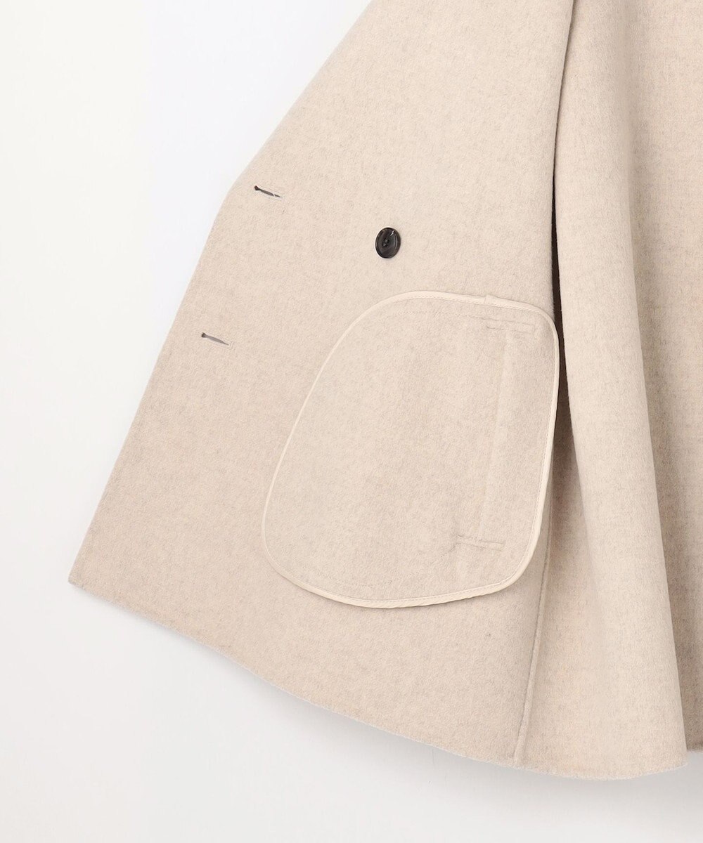 組曲 S ダブルブレストリバー コート 