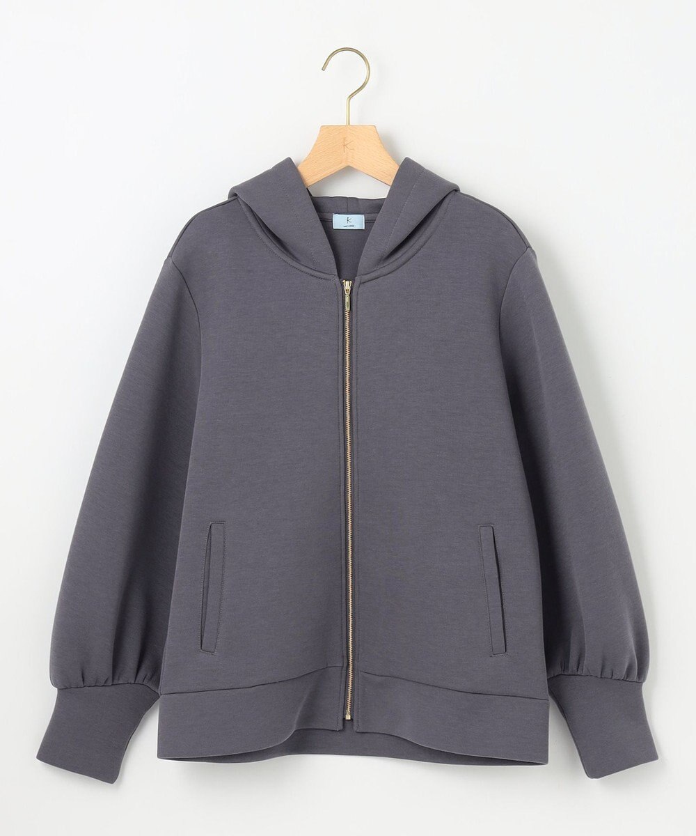 組曲 ダンボールジャージー ジップアップパーカー 
