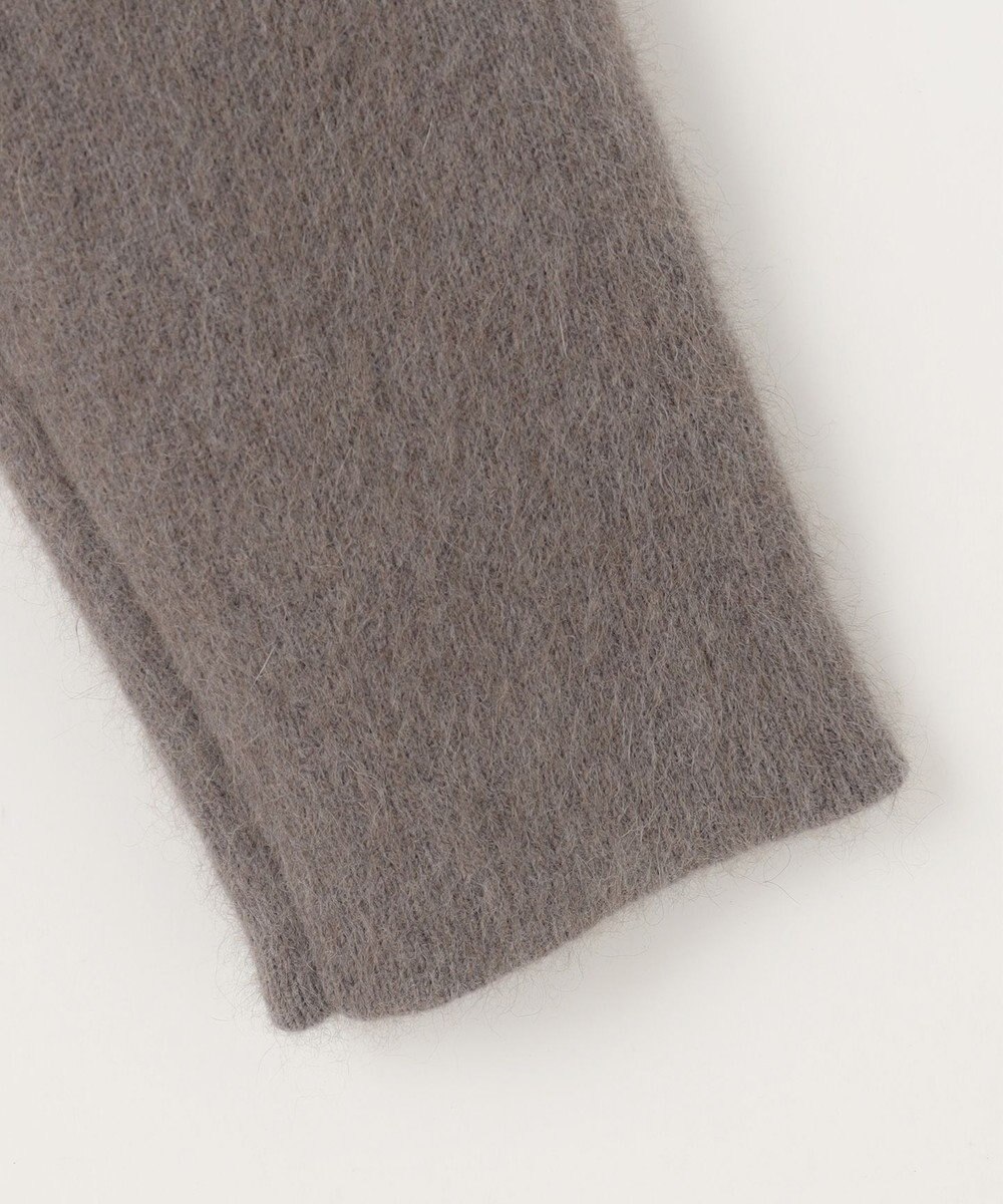 組曲 S 【手洗い可】フラッフィーファーニットジャケット 