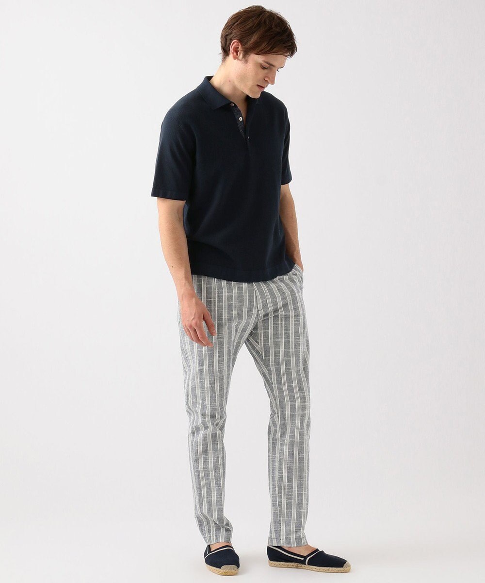 JOSEPH ABBOUD MOUNTAIN 【SPACE】OGストレッチコットン ニットポロシャツ 