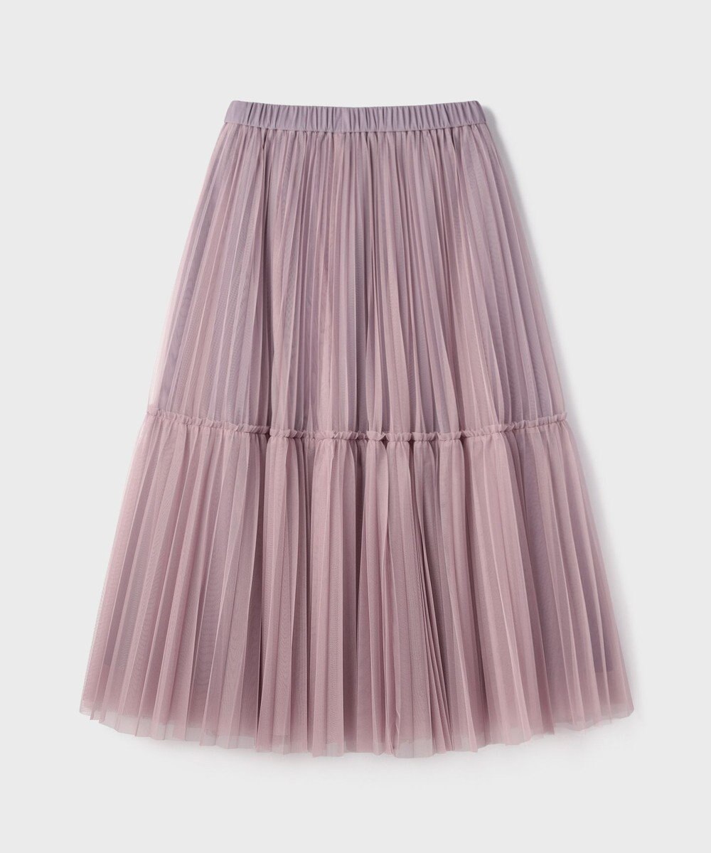 GRACE CONTINENTAL チュールティアードスカート 