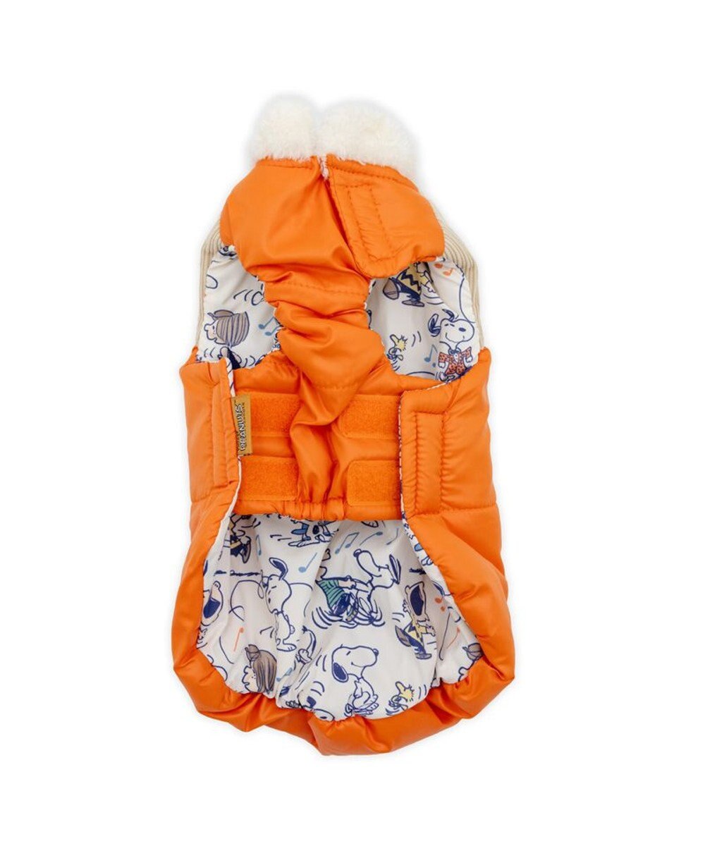 PET PARADISE スヌーピー るんっ エアベスト オレンジ 小型犬 