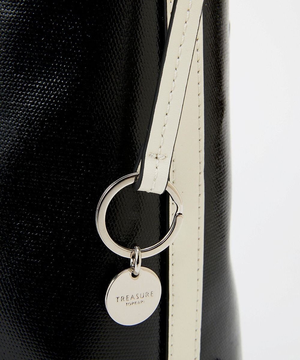 TOPKAPI 【TREASURE TOPKAPI】PVCコート キャンバス ショルダーバッグ / 撥水 