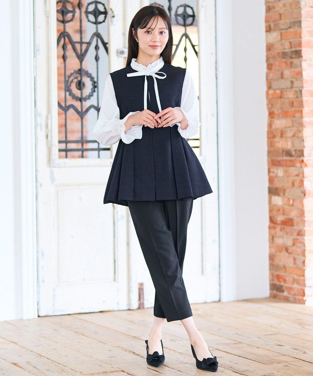 Feroux リボンディテール ブラウス 