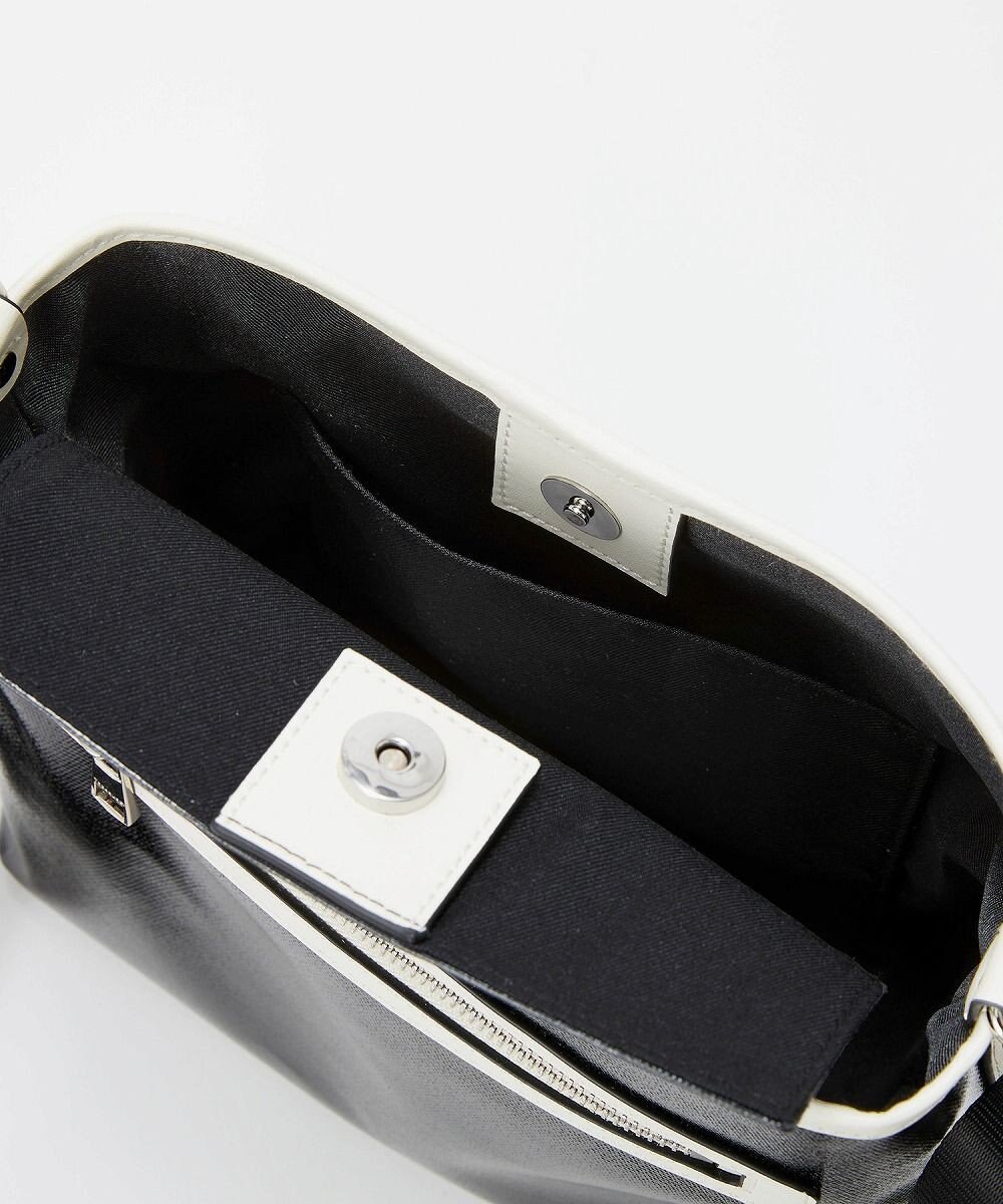 TOPKAPI 【TREASURE TOPKAPI】PVCコート キャンバス ショルダーバッグ / 撥水 