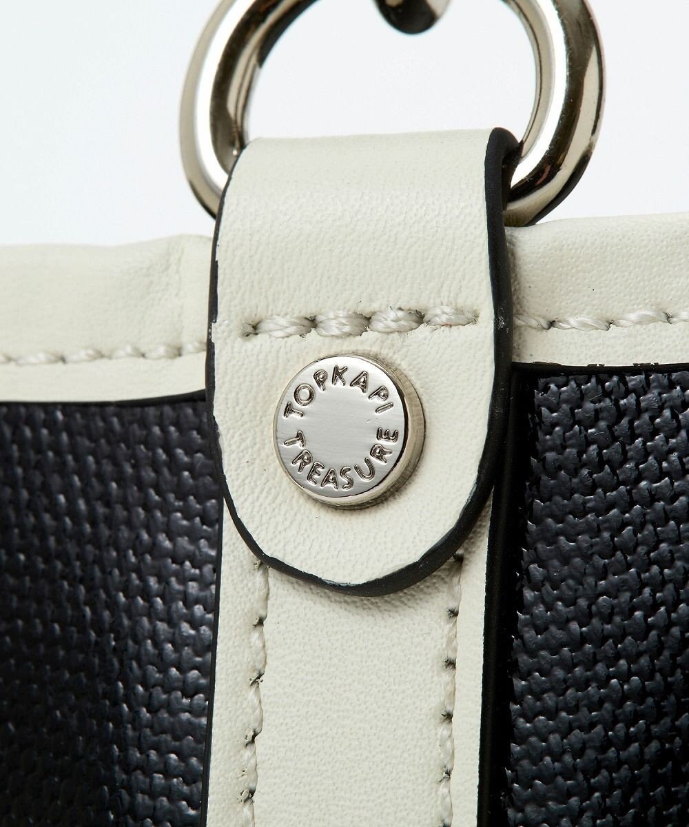 TOPKAPI 【TREASURE TOPKAPI】PVCコート キャンバス ショルダーバッグ / 撥水 