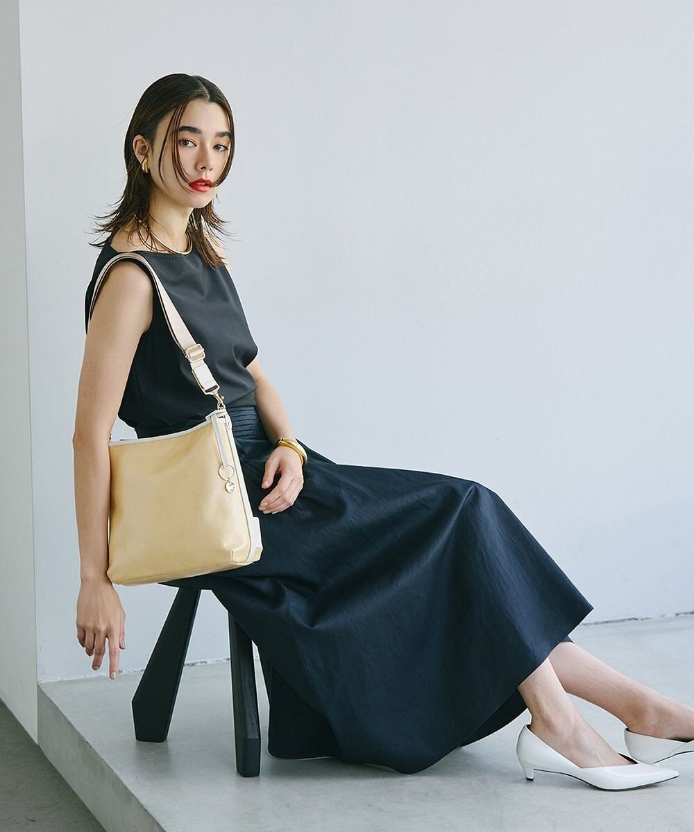 TOPKAPI 【TREASURE TOPKAPI】PVCコート キャンバス ショルダーバッグ / 撥水 