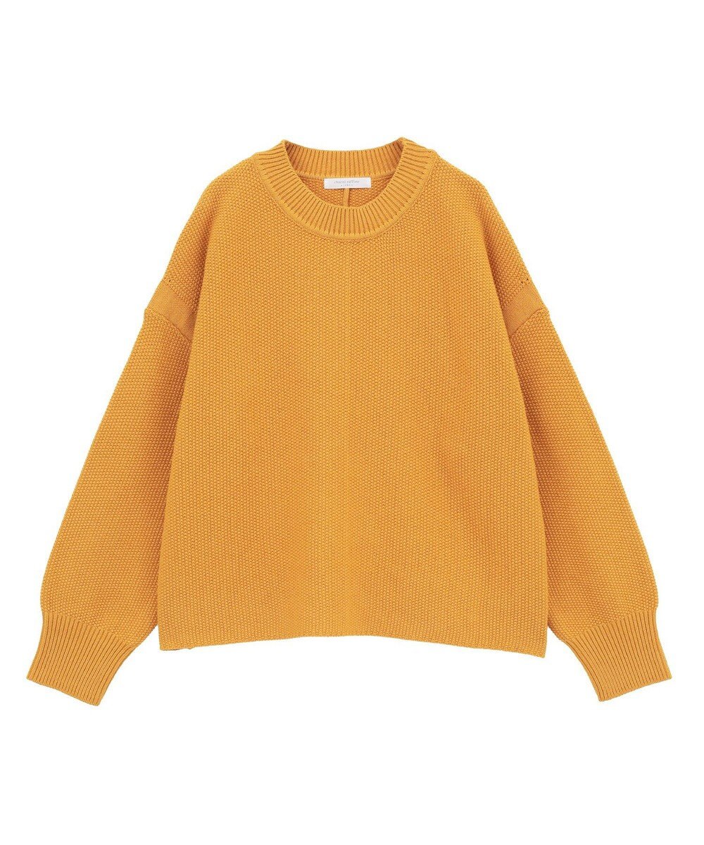 Green Parks かのこ編モックネックニットプルオーバー 