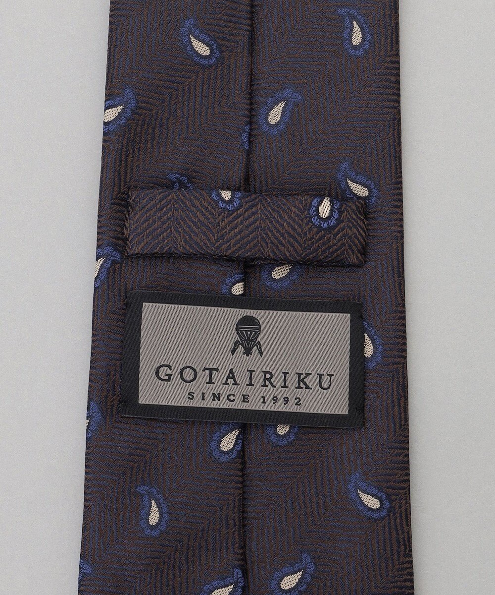 GOTAIRIKU GOTAIRIKU別注【MANTERO/マンテロ】ネクタイ_ペイズリー 