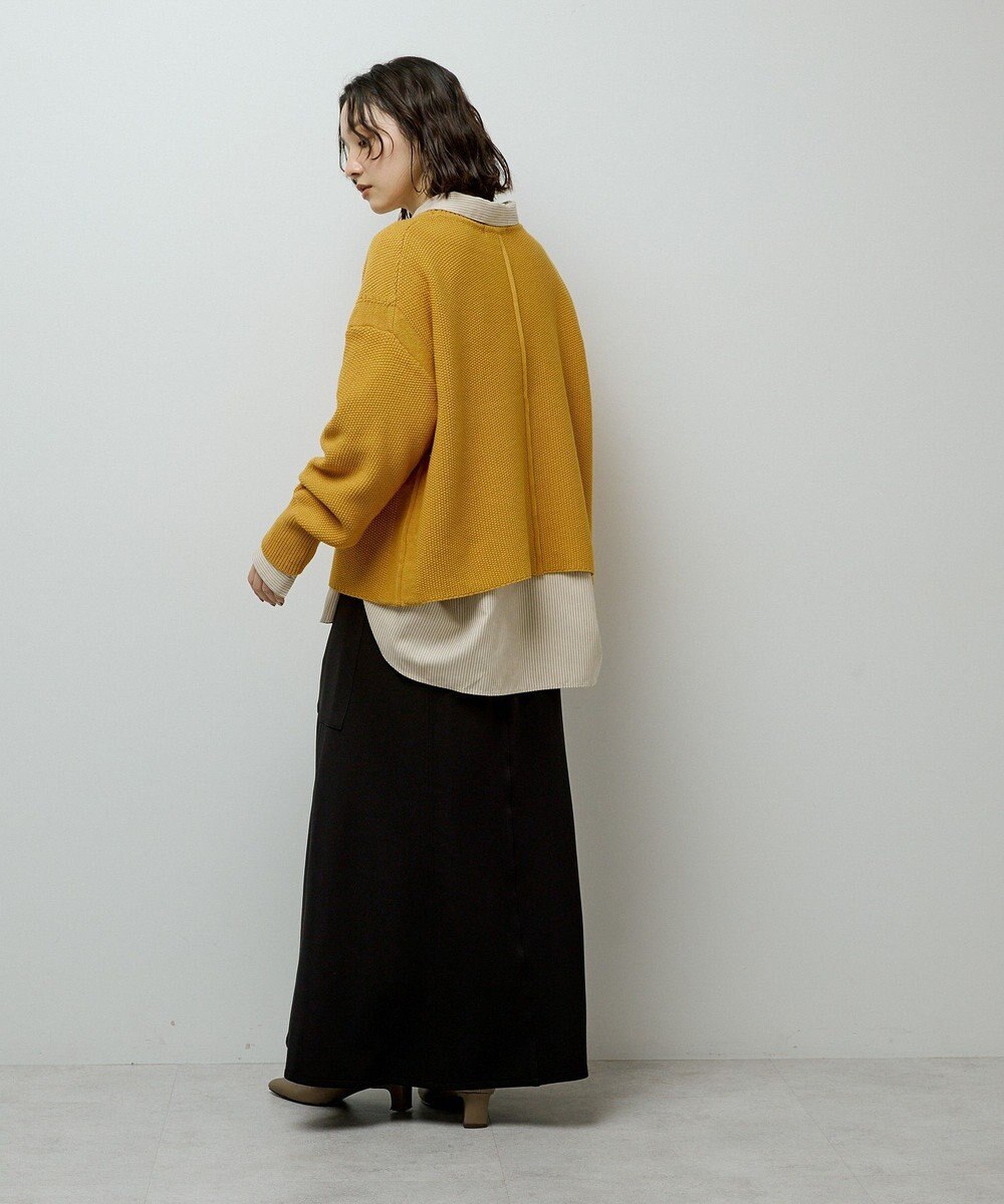 Green Parks かのこ編モックネックニットプルオーバー 