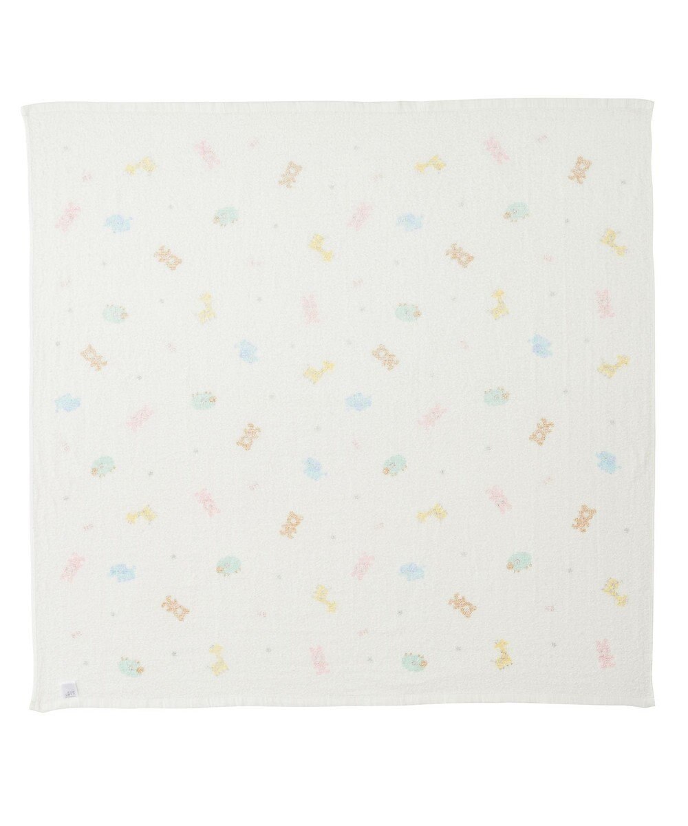 MIKI HOUSE HOT BISCUITS ガーゼバスタオル＆ラトルギフトセット【BOX付き】 