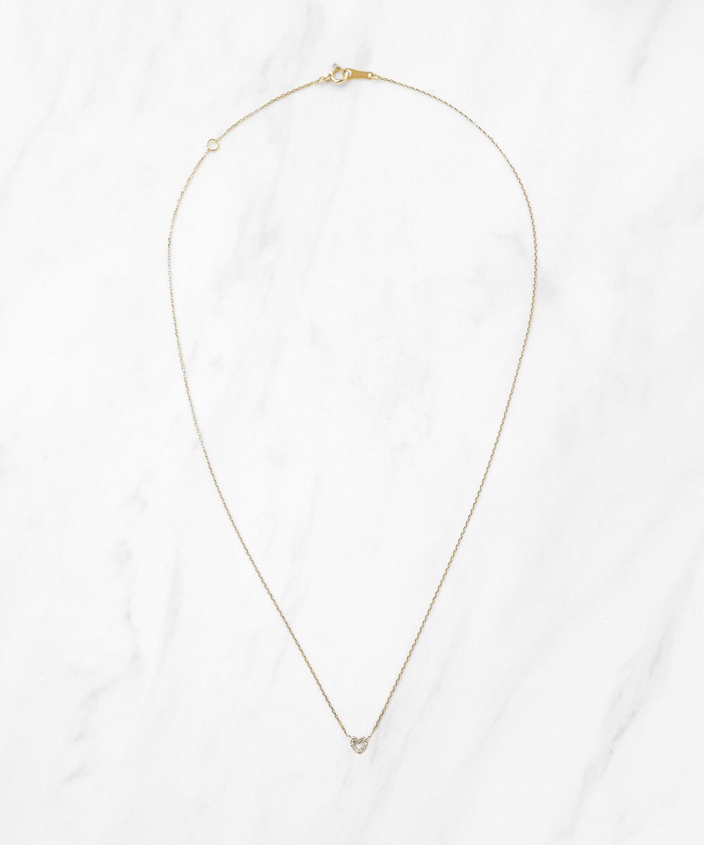 TOCCA 【WEB限定】IN YOUR HEART NECKLACE K10 ダイヤモンド ネックレス 
