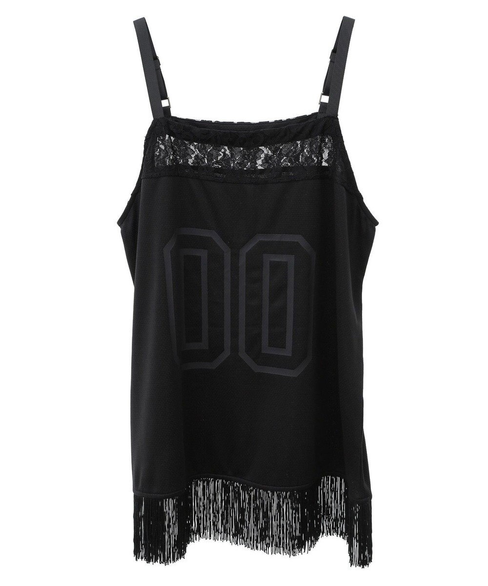 CRAFT STANDARD BOUTIQUE レース切替フリンジビスチェ 