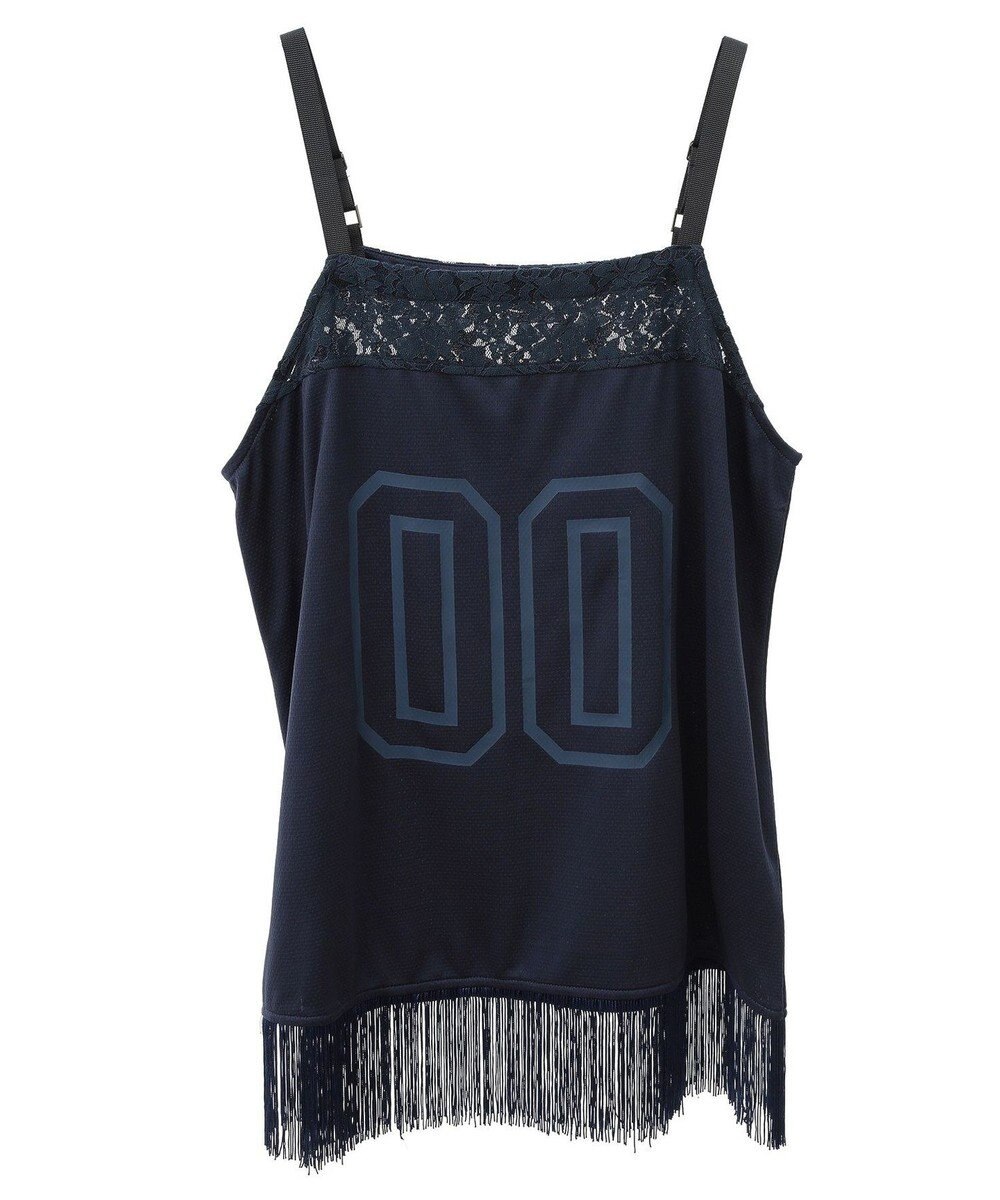 CRAFT STANDARD BOUTIQUE レース切替フリンジビスチェ 