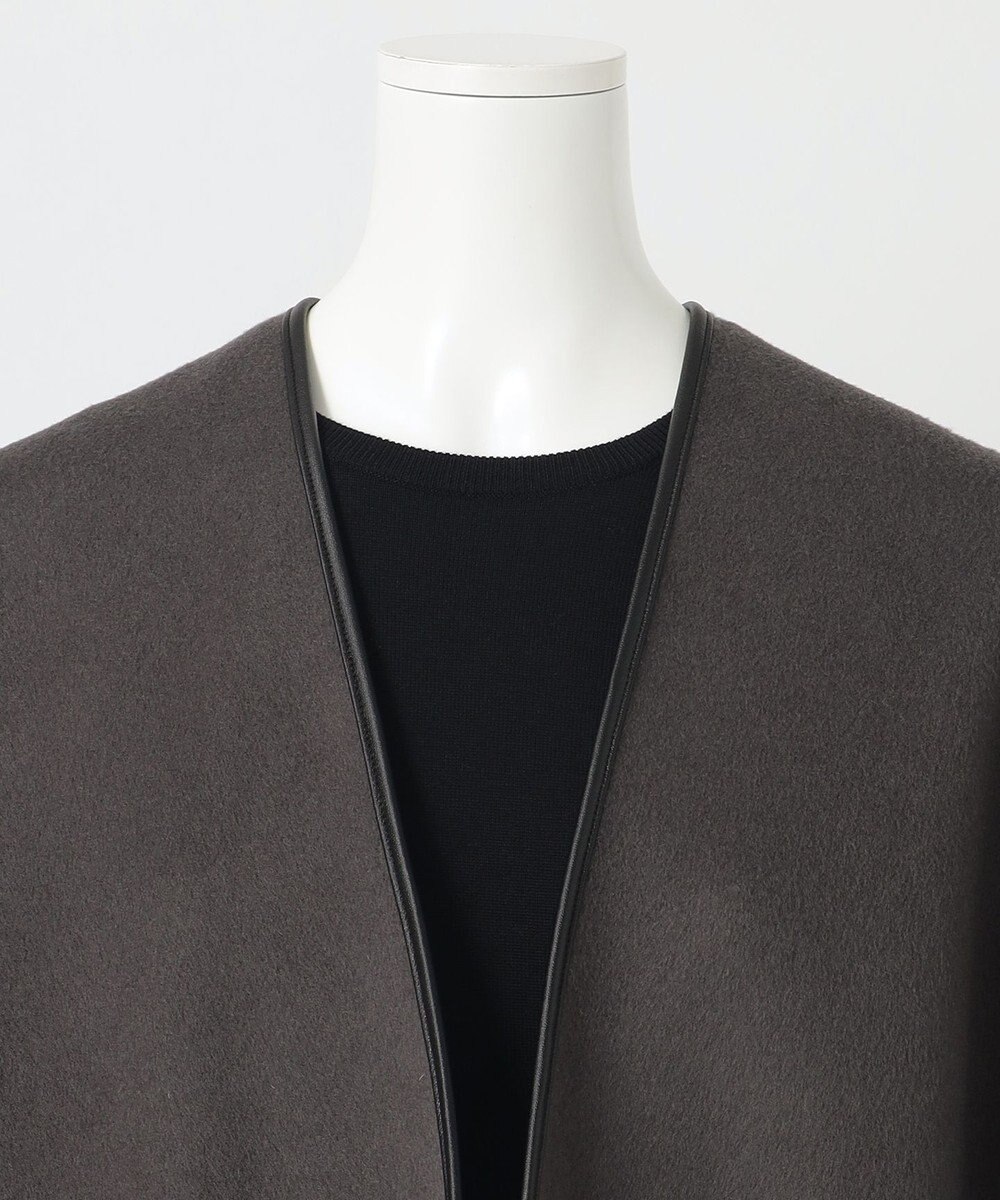 23区 【R(アール)】ウールリバー ポンチョ 