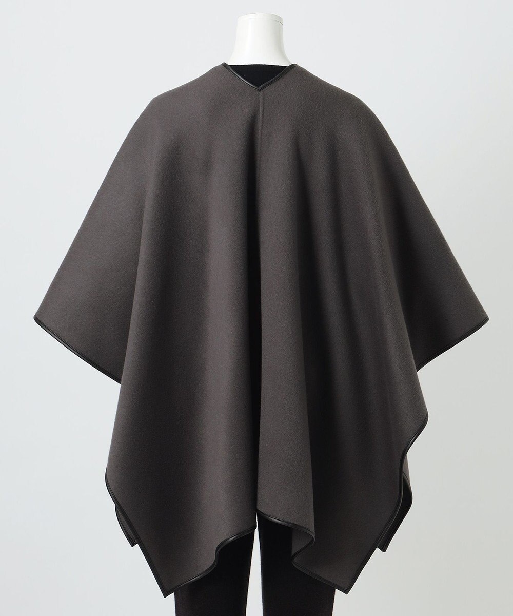 23区 【R(アール)】ウールリバー ポンチョ 