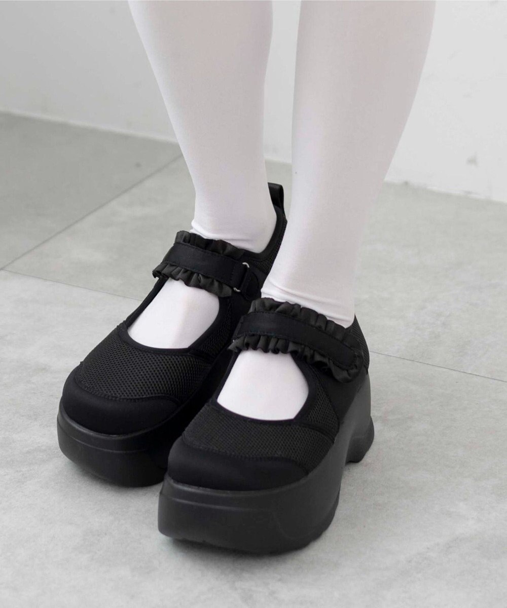 WEGO フリルベルクロシューズ 