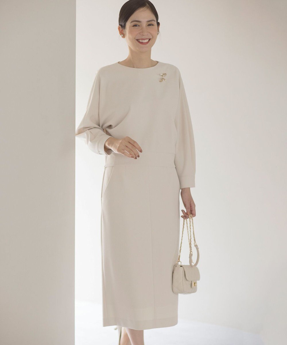 組曲 S 【KUMIKYOKU NAVY】コンフォータブルアムンゼン タイトスカート 