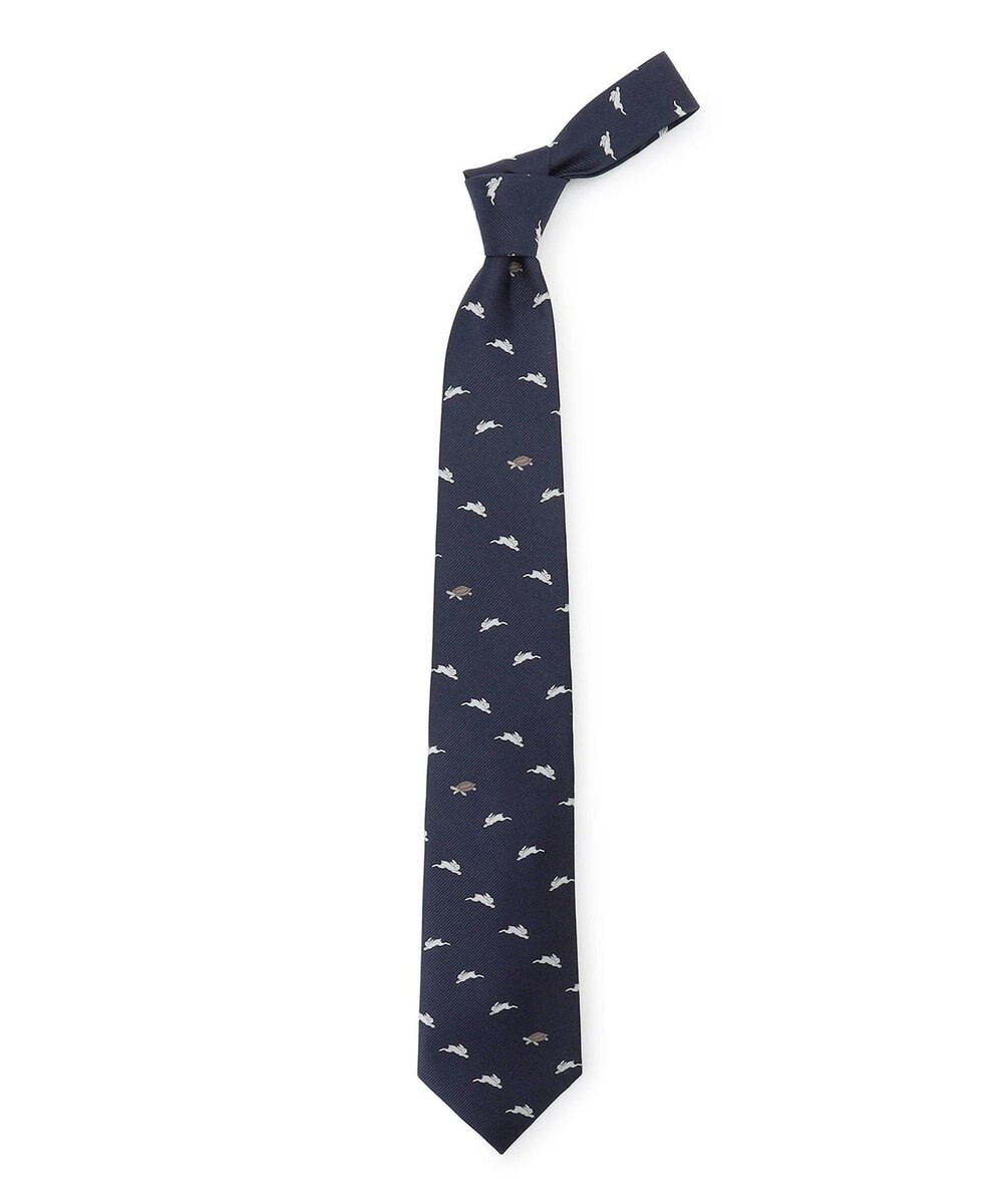 J.PRESS MEN 【JOKE TIE COLLECTION】兎と亀 ネクタイ 