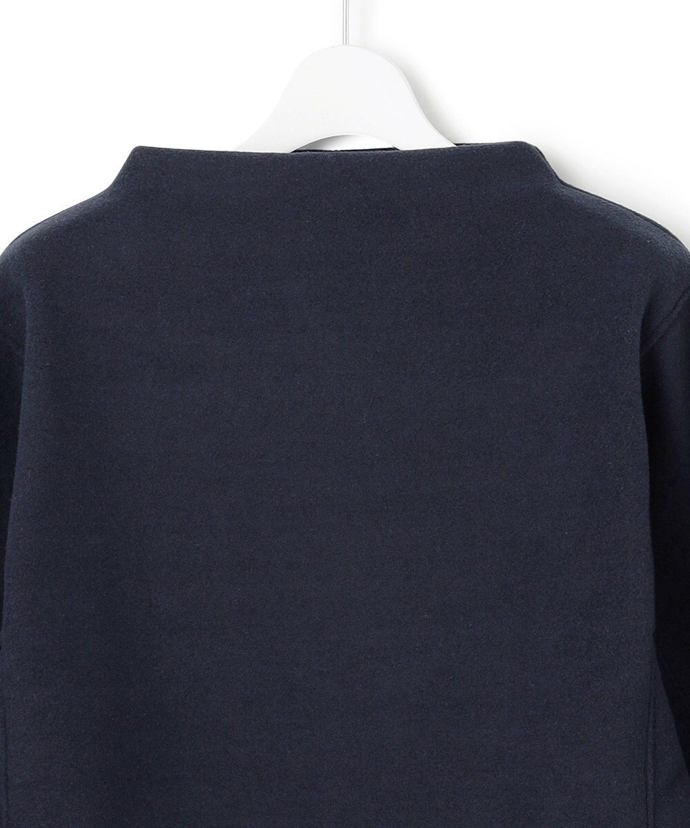 J.PRESS YORK STREET 【WOMEN】NEEDLE JERSEY ボトルネックプルオーバー 