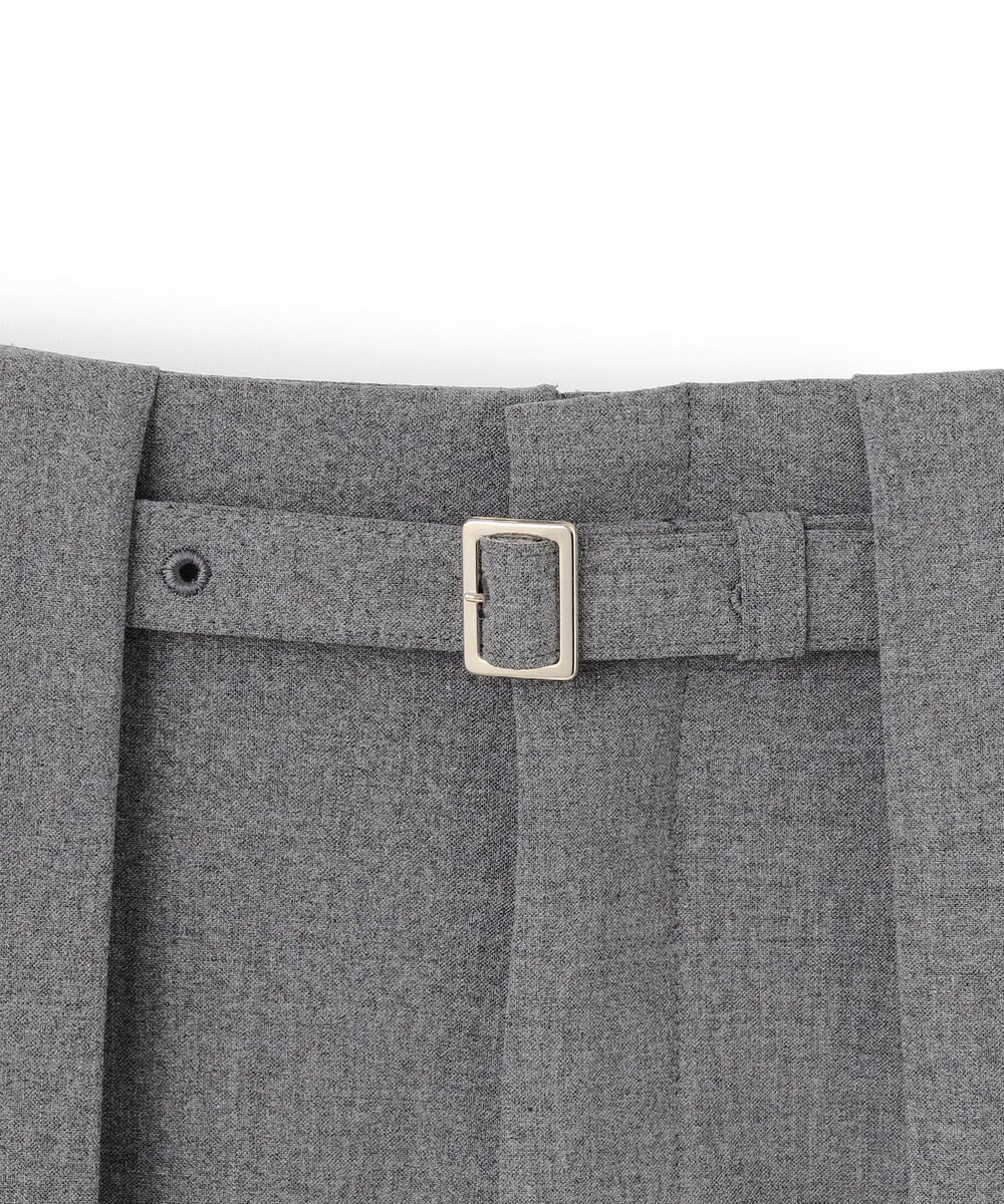 BEIGE， 【セットアップ対応・洗える・Precious 10月号掲載】ZEPHYR / ウールライクタックベルトワイドパンツ 