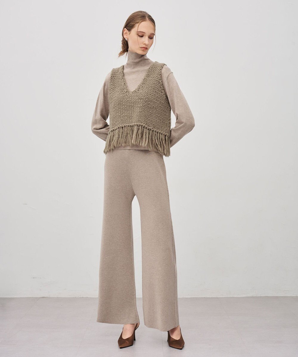 uncrave ハンドニット ジレ 