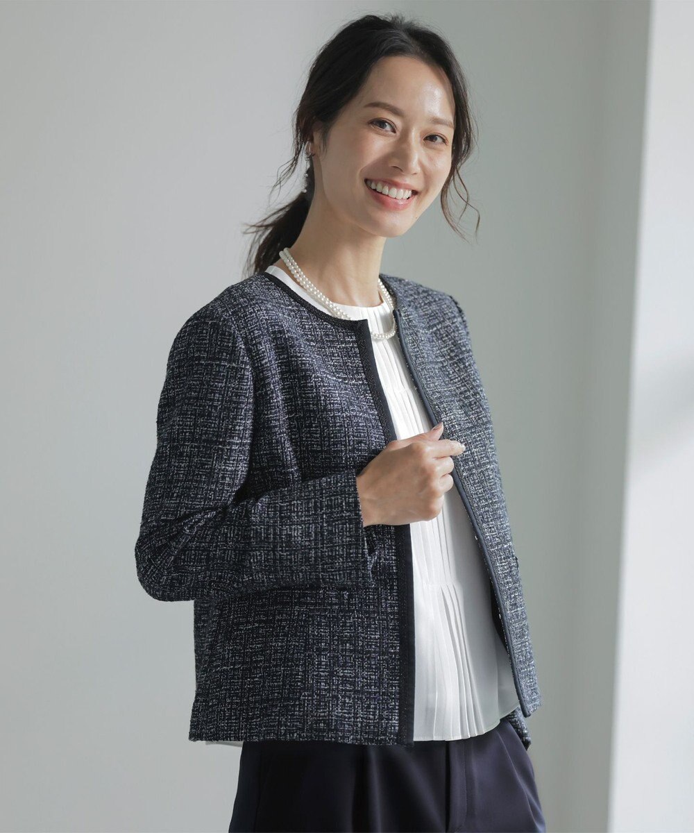 J.PRESS LADIES 【3way】3連パール ネックレス 