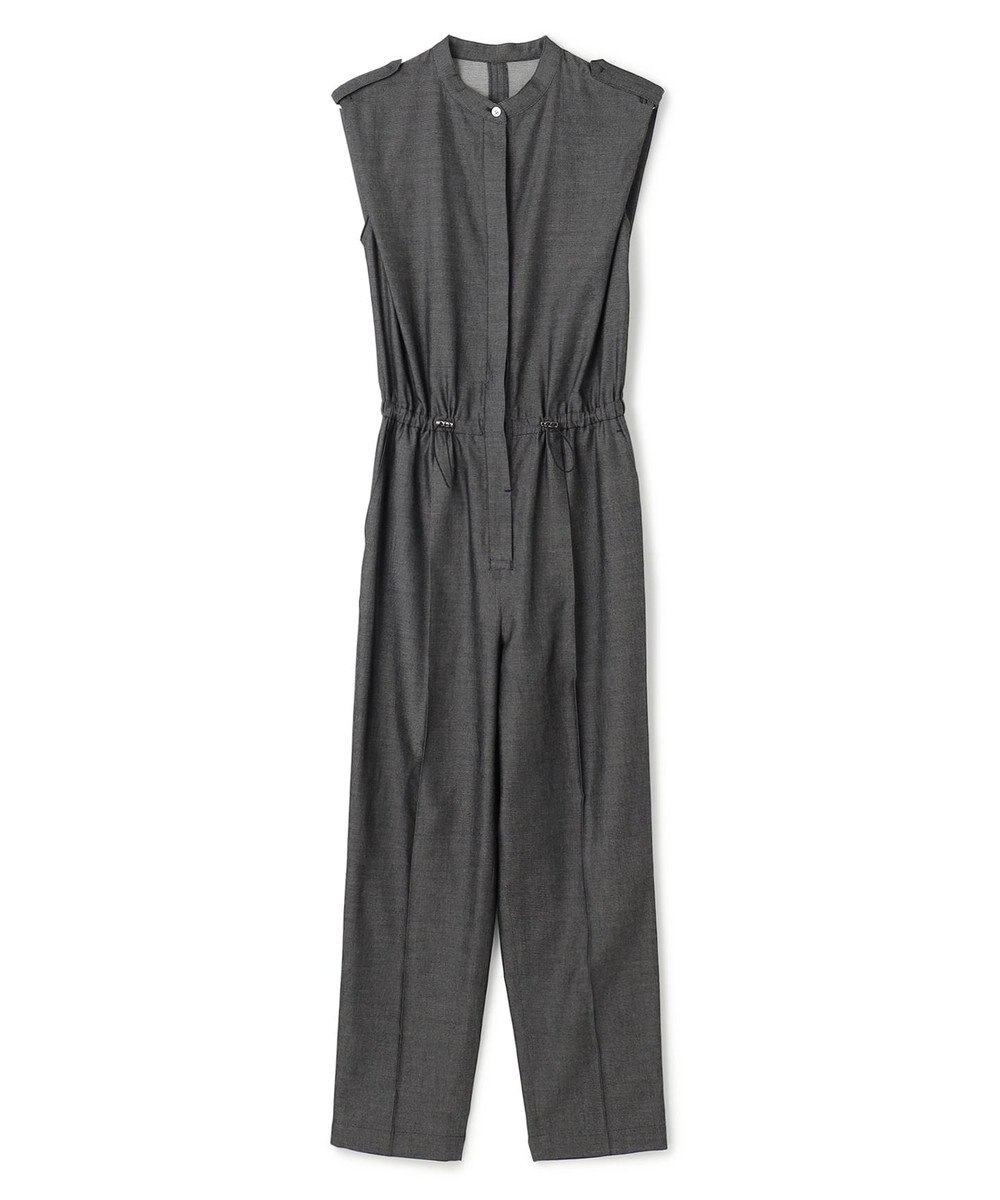 uncrave 【手洗い可】シャンブレー オールインワン（uncrave WHITE） 