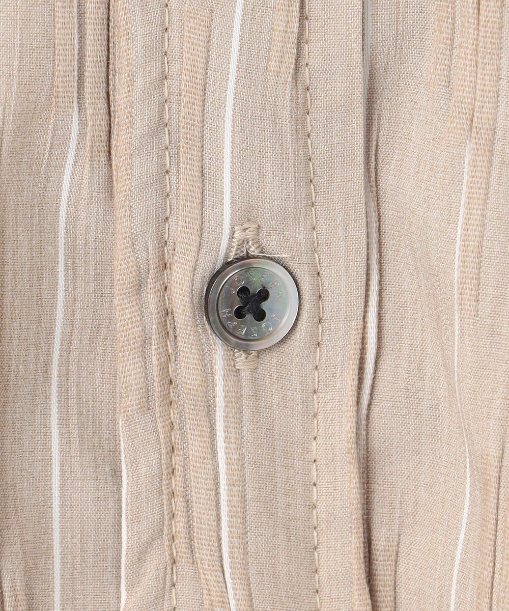 JOSEPH HOMME リンクルストライプ　半袖シャツ 