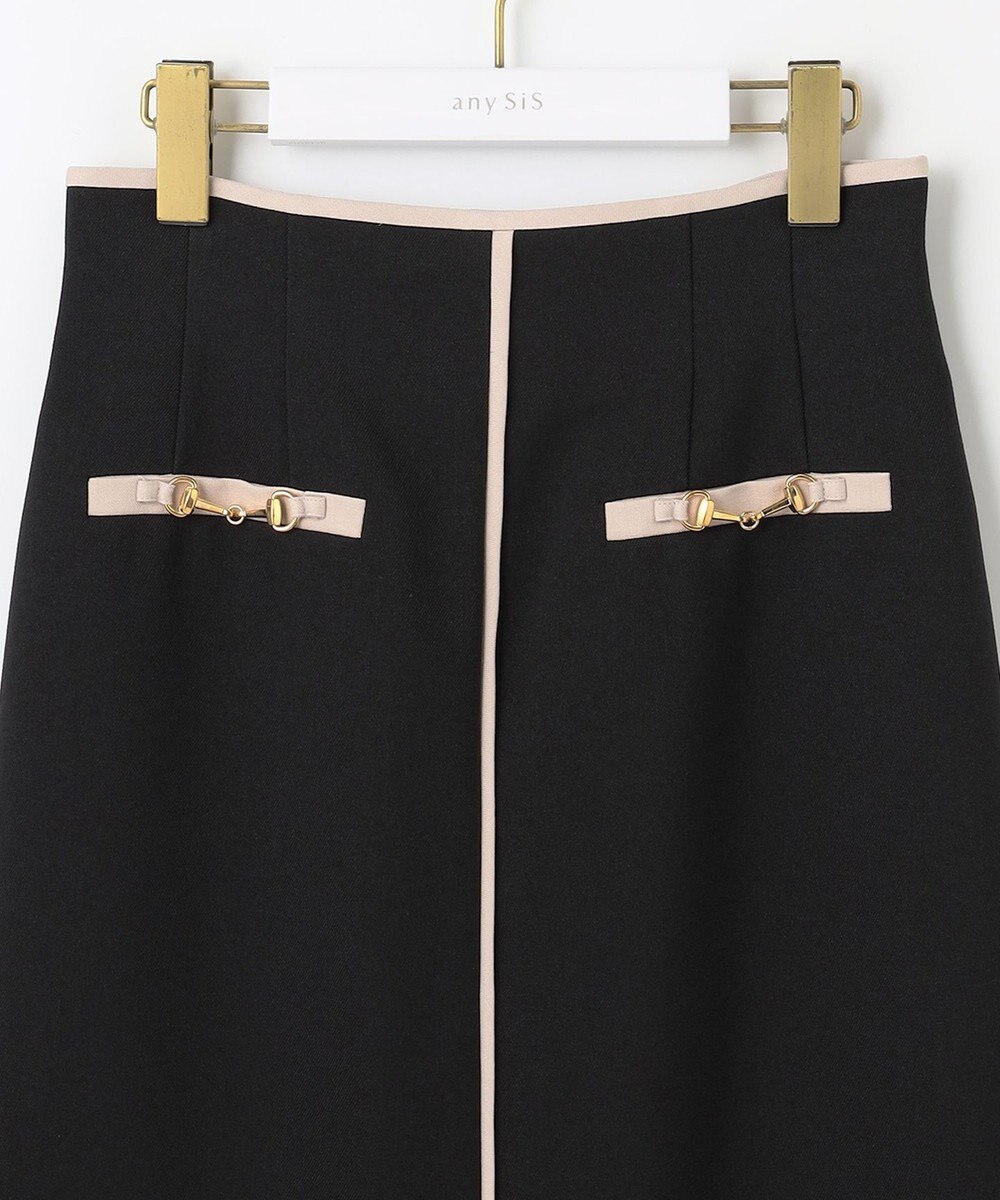 ANY SIS S 【全方位 好印象】フェミニンブラウス×ビットタイトスカート セット 