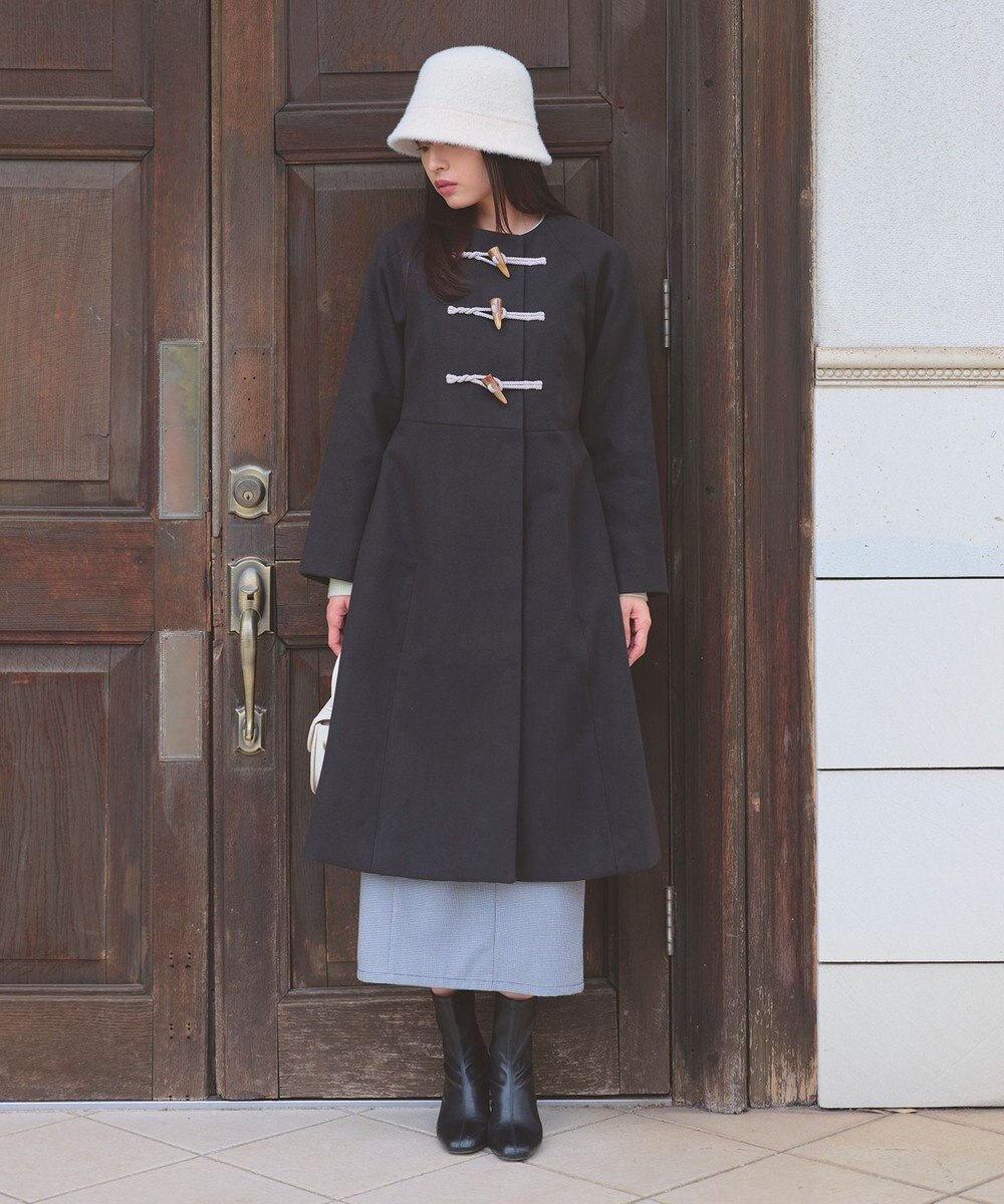 Feroux ダッフルデザインAライン コート 