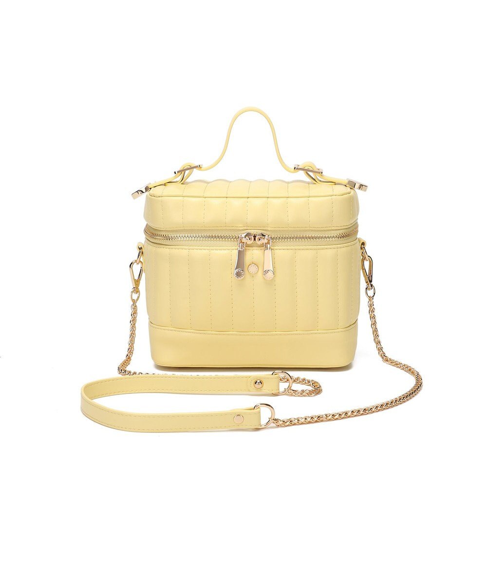 style code 【MERCURYDUO/マーキュリーデュオ】ストライプキルティング　バニティミニショルダーバッグ 