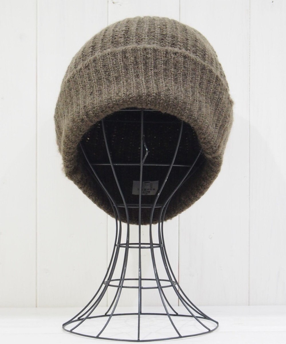 石田製帽 モヘア ホールガーメントシャロット ニット帽 