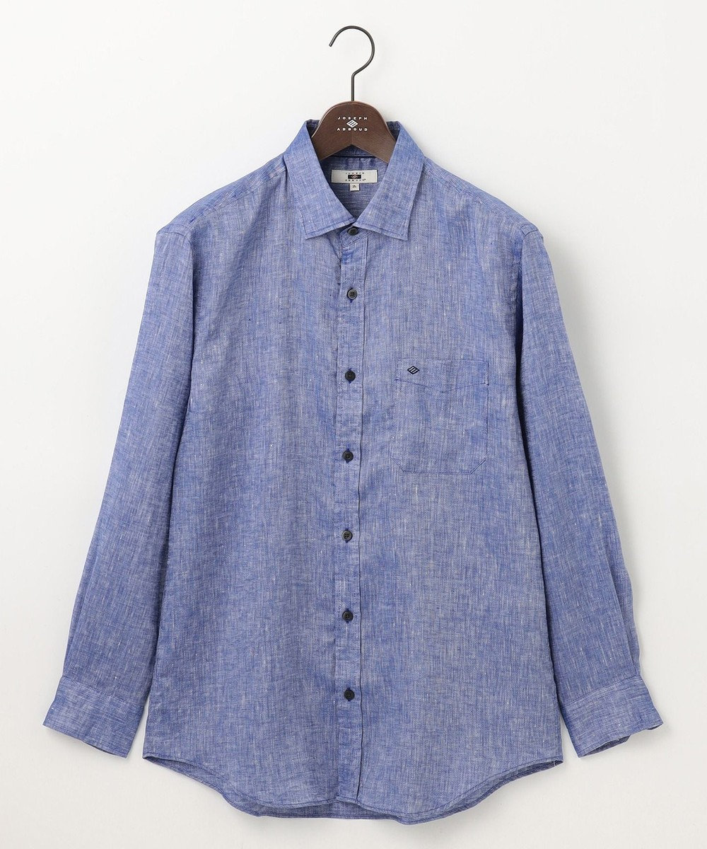JOSEPH ABBOUD 【キングサイズ・麻100％・軽い・涼しい】モイスチャーリネン シャツ 