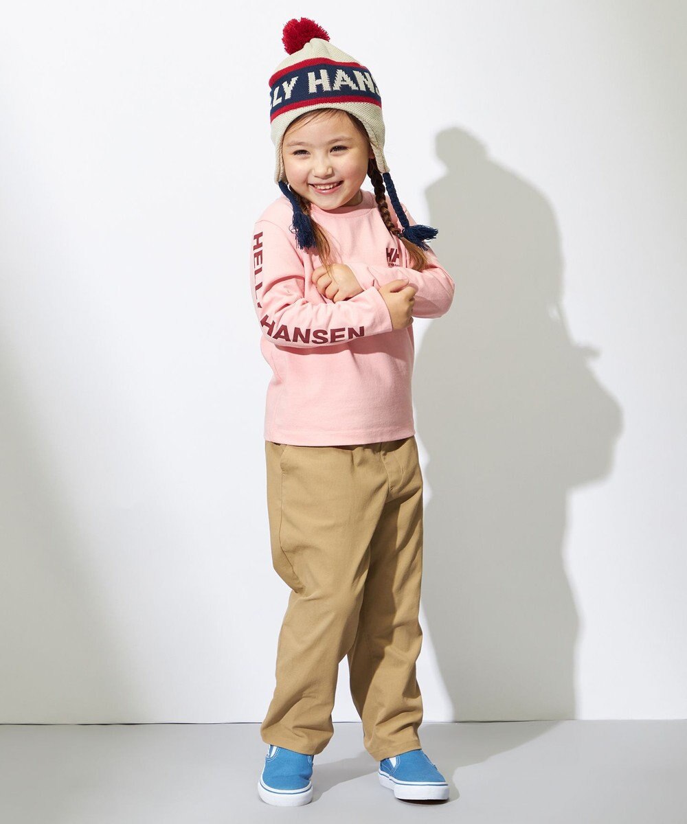 HELLY HANSEN 【キッズ】ロゴポンポンビーニー 