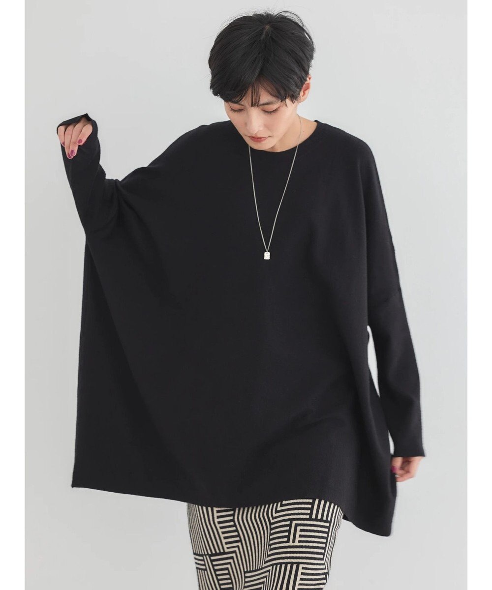 AMERICAN HOLIC バイパチポンチョライクＢＩＧニットチュニック 