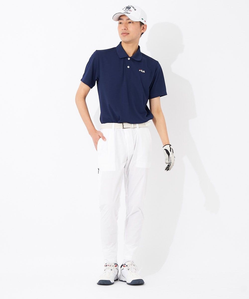 FILA GOLF／marie claire 【FILA GOLF】ワンポイントロゴ半袖ポロシャツ 