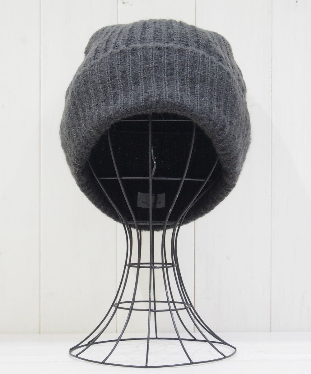 石田製帽 モヘア ホールガーメントシャロット ニット帽 