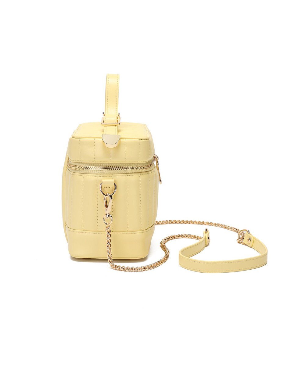 style code 【MERCURYDUO/マーキュリーデュオ】ストライプキルティング　バニティミニショルダーバッグ 