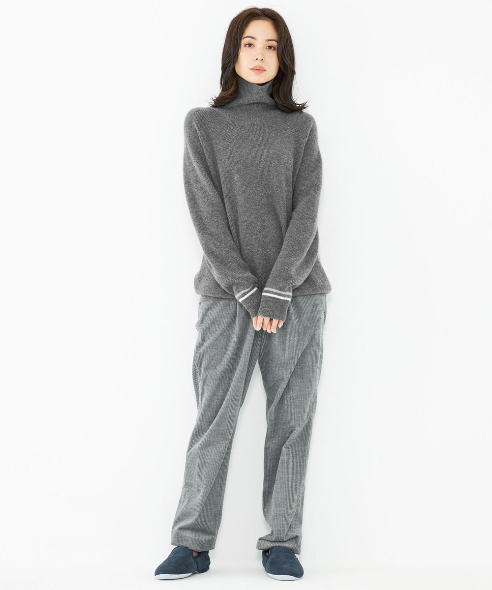 JOSEPH ABBOUD MOUNTAIN 【SPACE／UNISEX】ピュアカシミアアンダイド タートルネック 