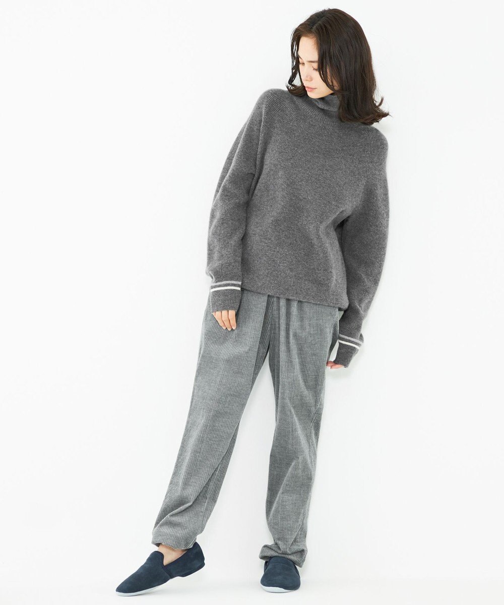 JOSEPH ABBOUD MOUNTAIN 【SPACE／UNISEX】ピュアカシミアアンダイド タートルネック 