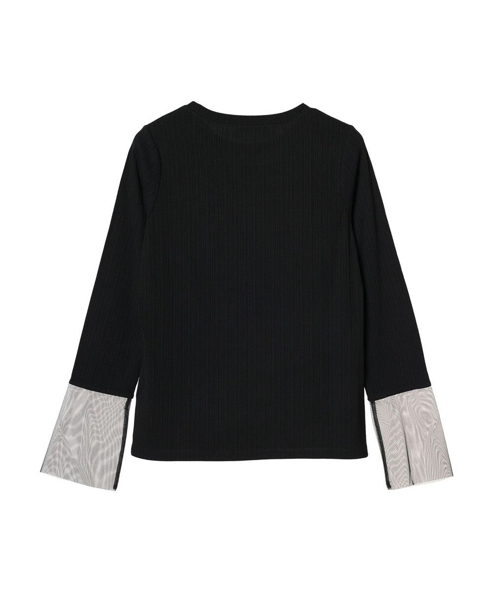 earth music&ecology 袖シアープルオーバー 