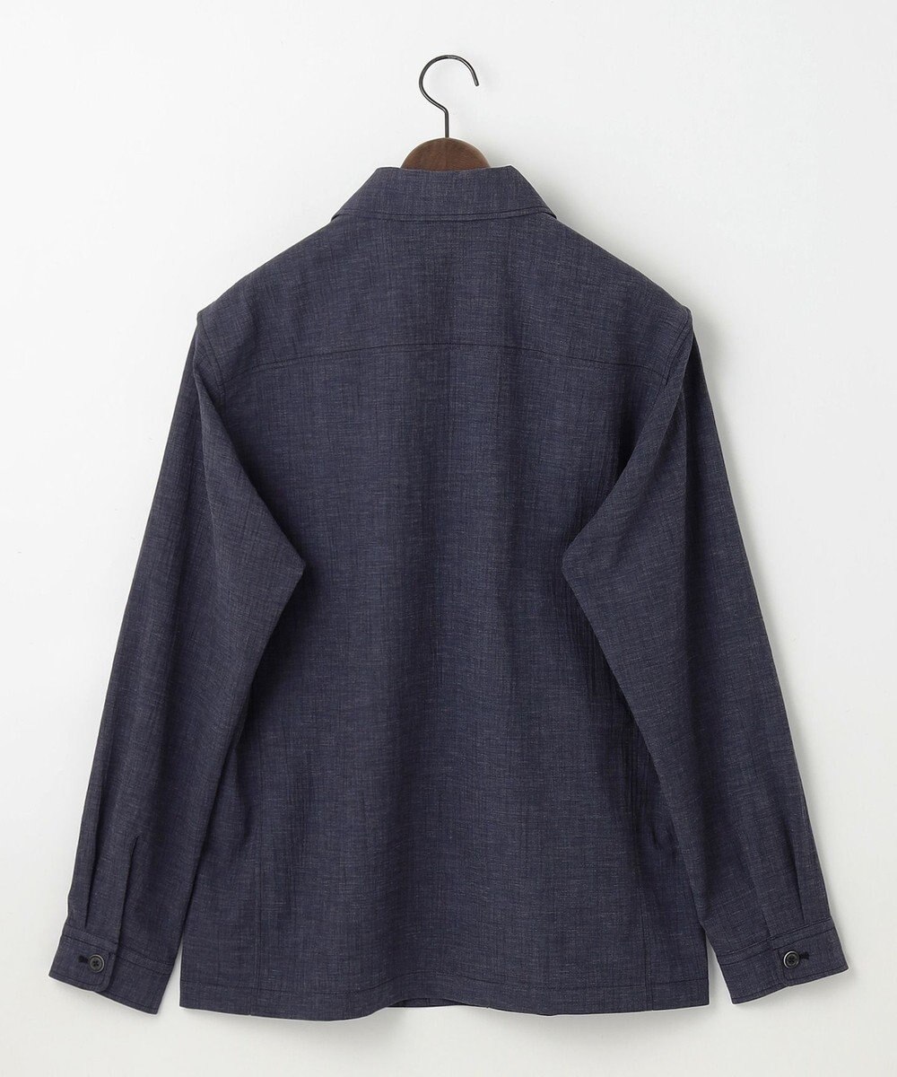 JOSEPH ABBOUD 【洗える・麻混】クールリネン シャツ 