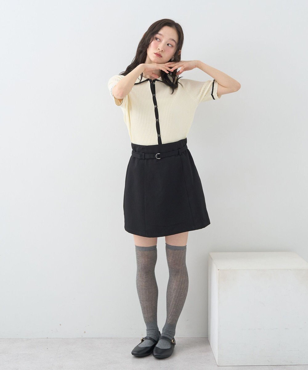 earth music&ecology 【予約】リブニットカーディガン 