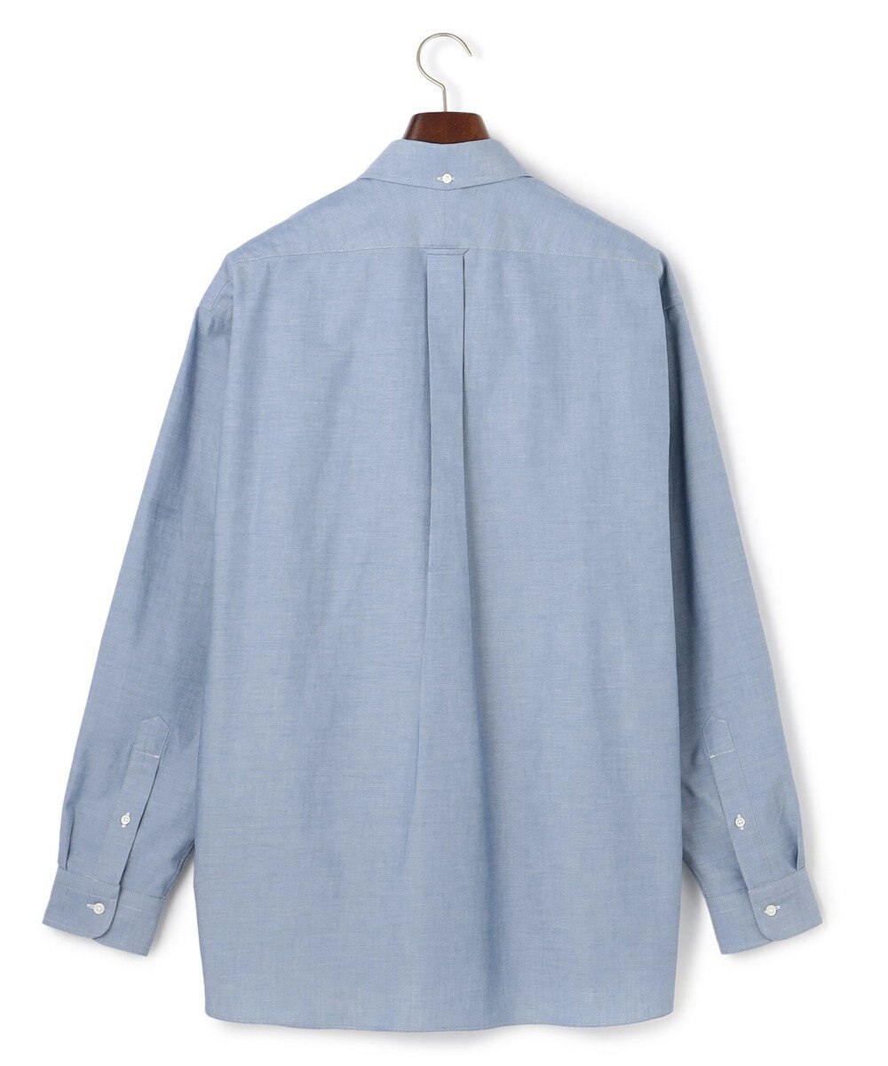 J.PRESS MEN 【AaronChang】【UNISEX】コットンダンガリー シャツ / B.D. / Baggy-Fit 