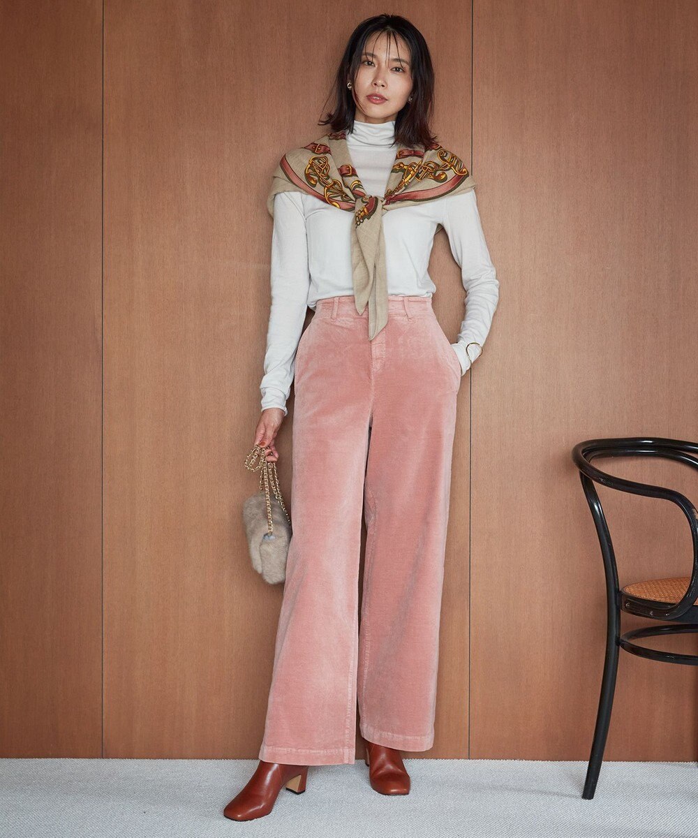 23区 フェイクファーチェーン ショルダー バッグ 