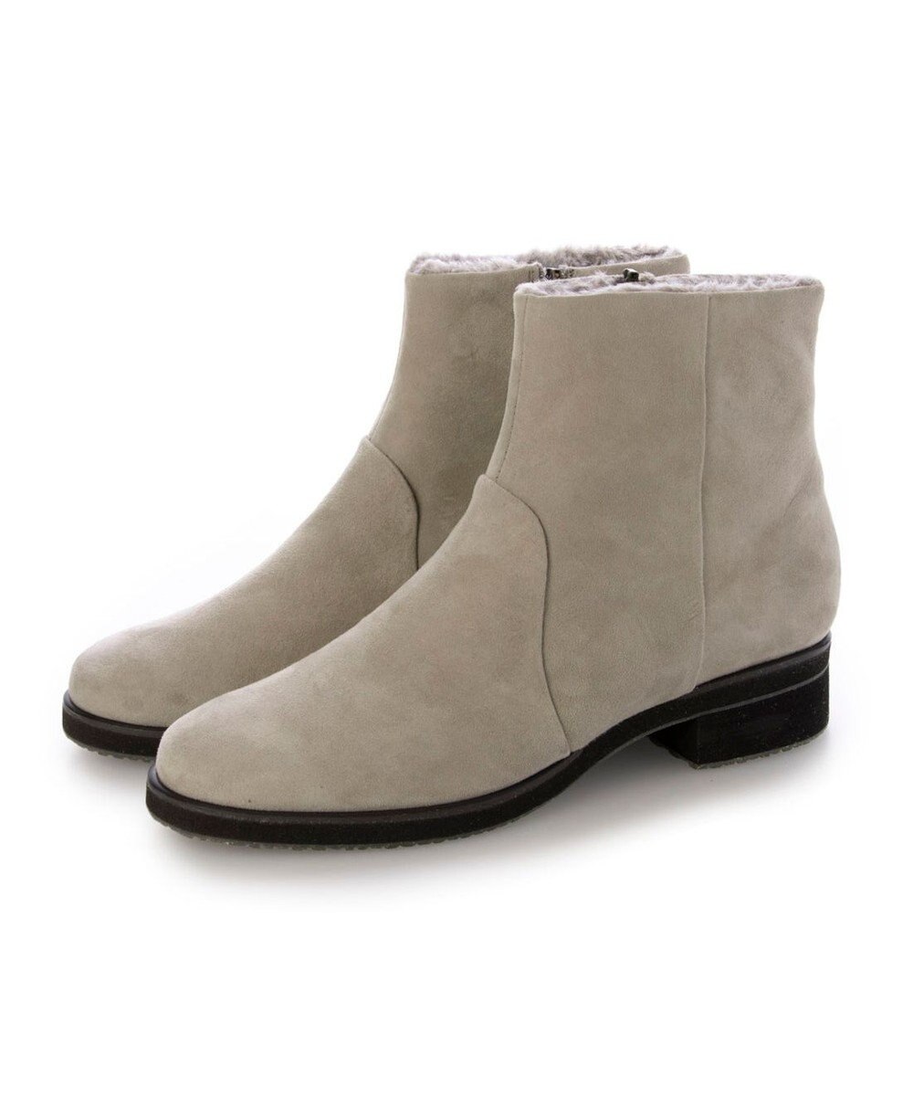 MODE ET JACOMO <D'ICI>プレーンボアショートブーツ 