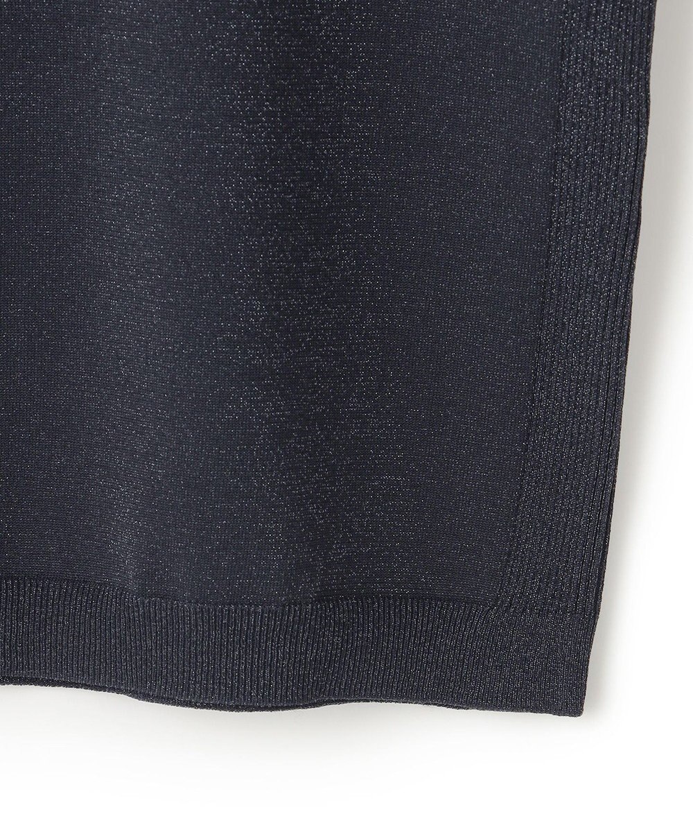 23区 【洗える】レーヨンポリエステルストレッチ プルオーバー ラメニット 