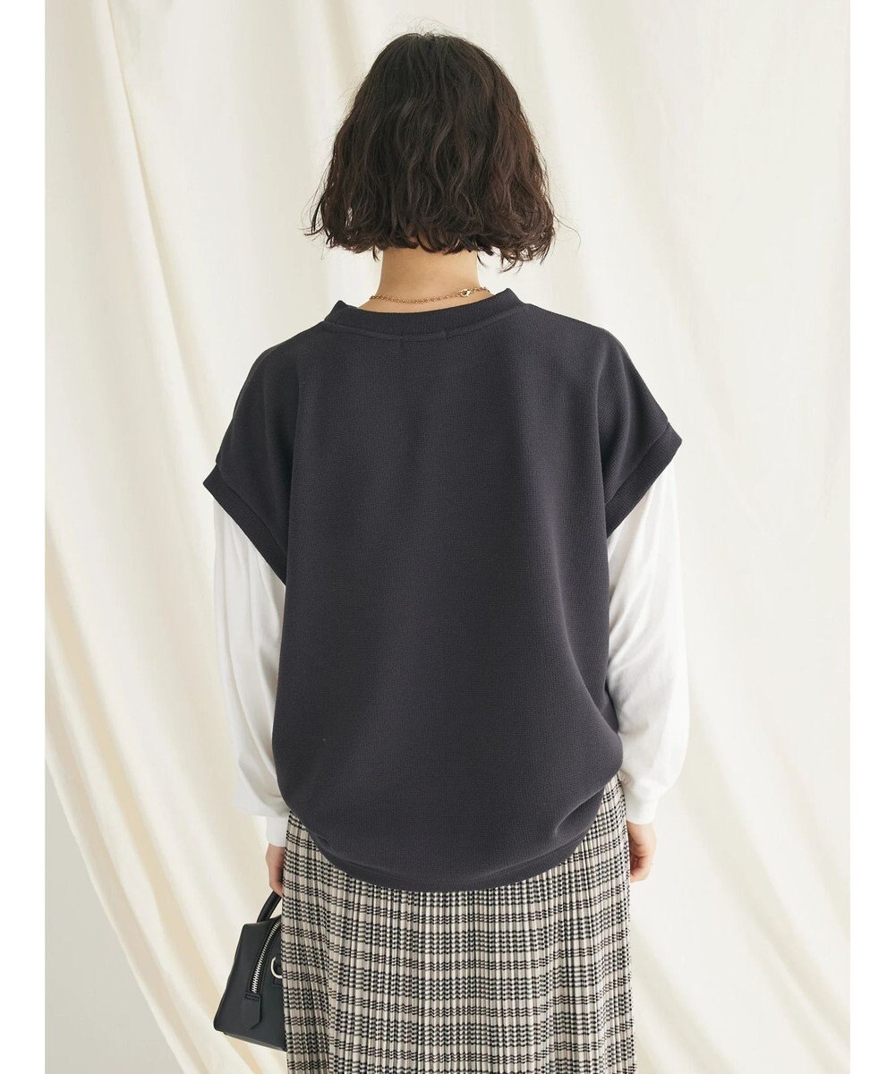 CRAFT STANDARD BOUTIQUE 起毛ワッフルレイヤード風プルオーバー 