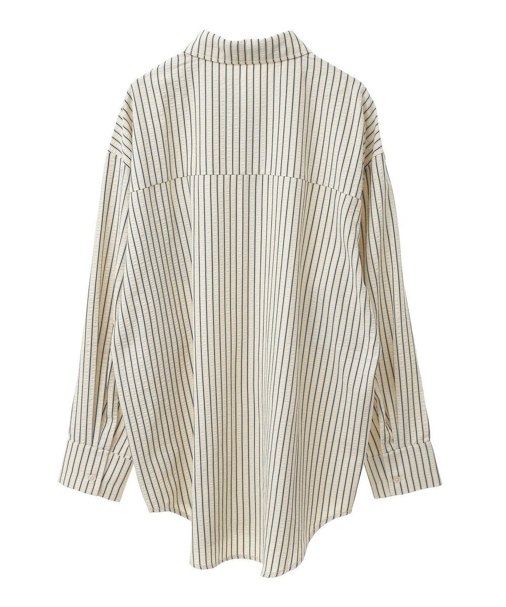 earth music&ecology サッカーストライプシャツ 